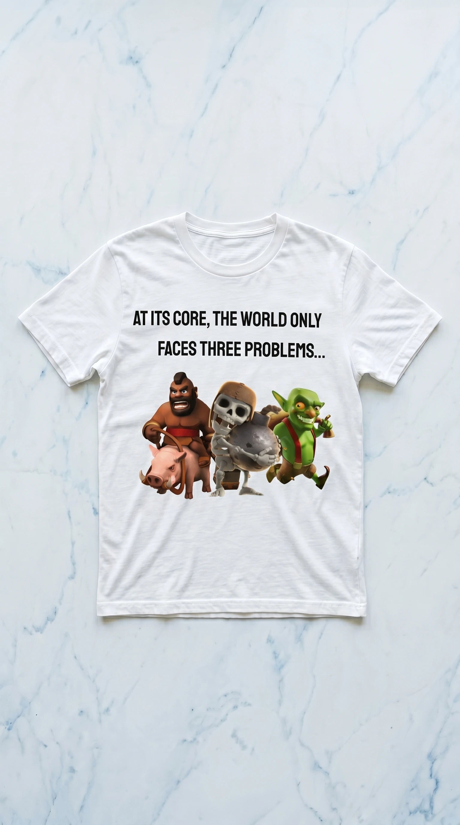 3 PROBLEMI MAGLIETTA