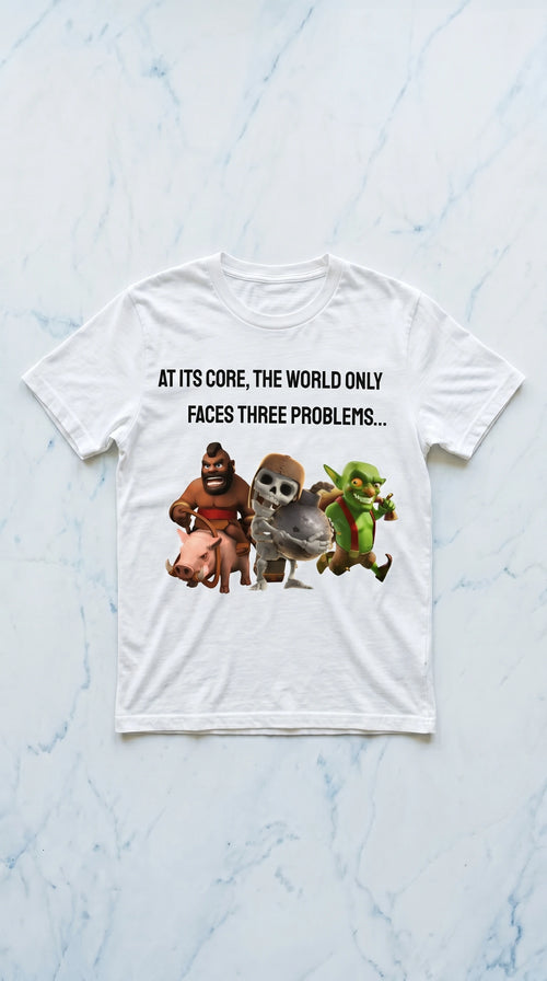 3 PROBLEMI MAGLIETTA