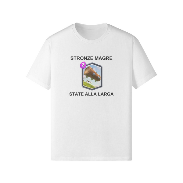 Stronze magre, state alla larga – T-shirt bianca